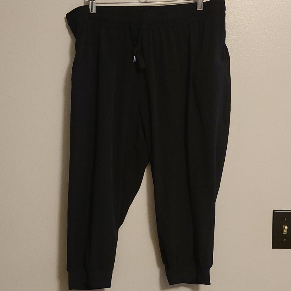 Champion dri fit like (nylon) material capris
